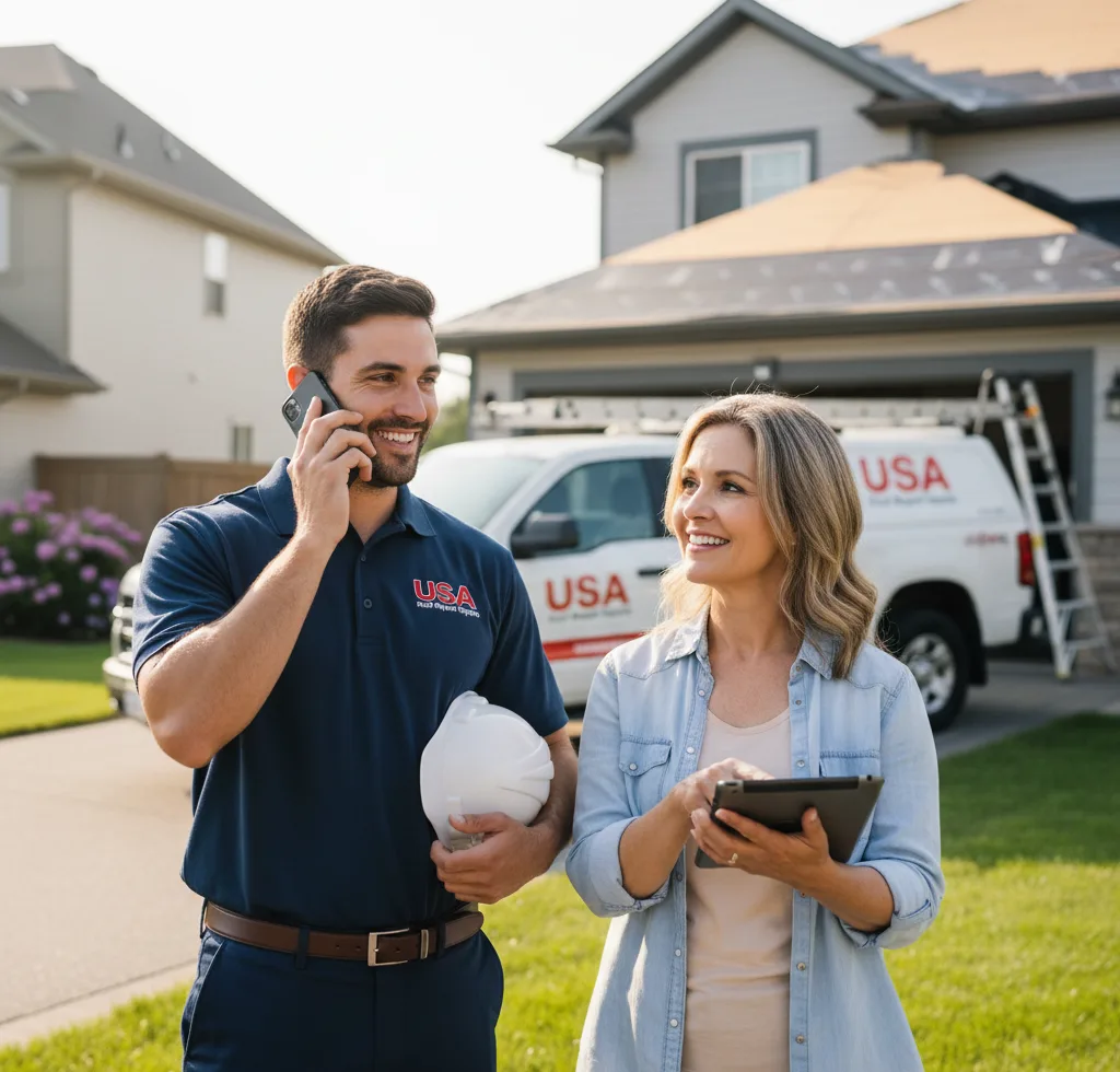 USA Roof Repair Experts customer support in Landisville